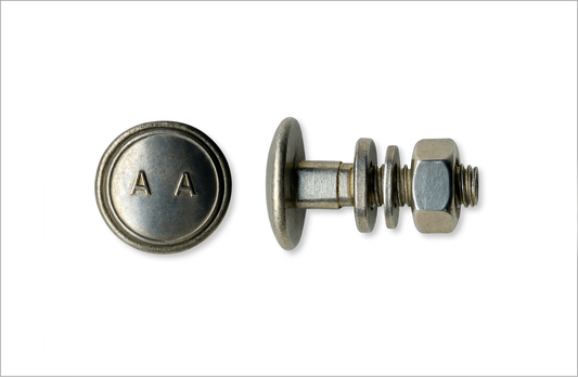 Stainless Steel Dome Head 3/4" Nut & Bolt (Pack of 1)